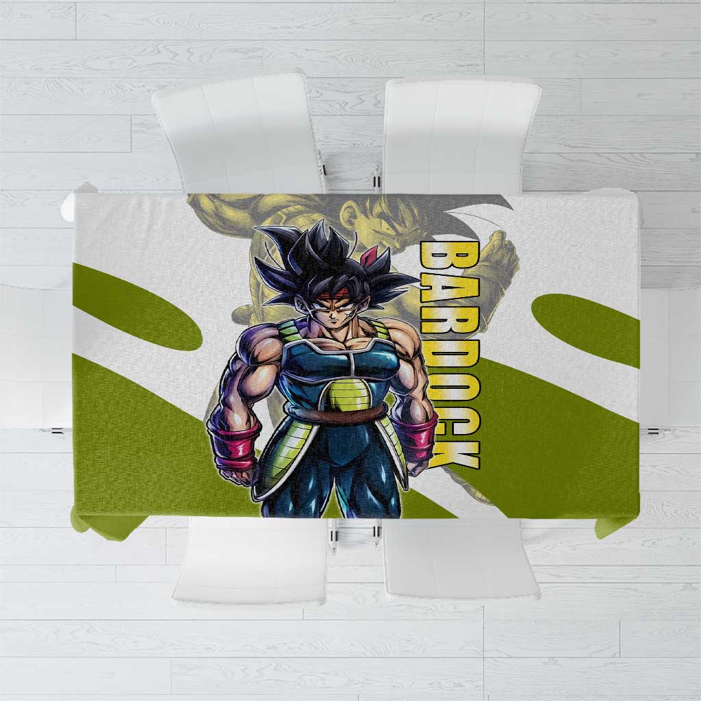 Bardock Saiyan Legacy Tablecloth Classic Anime Battle Style