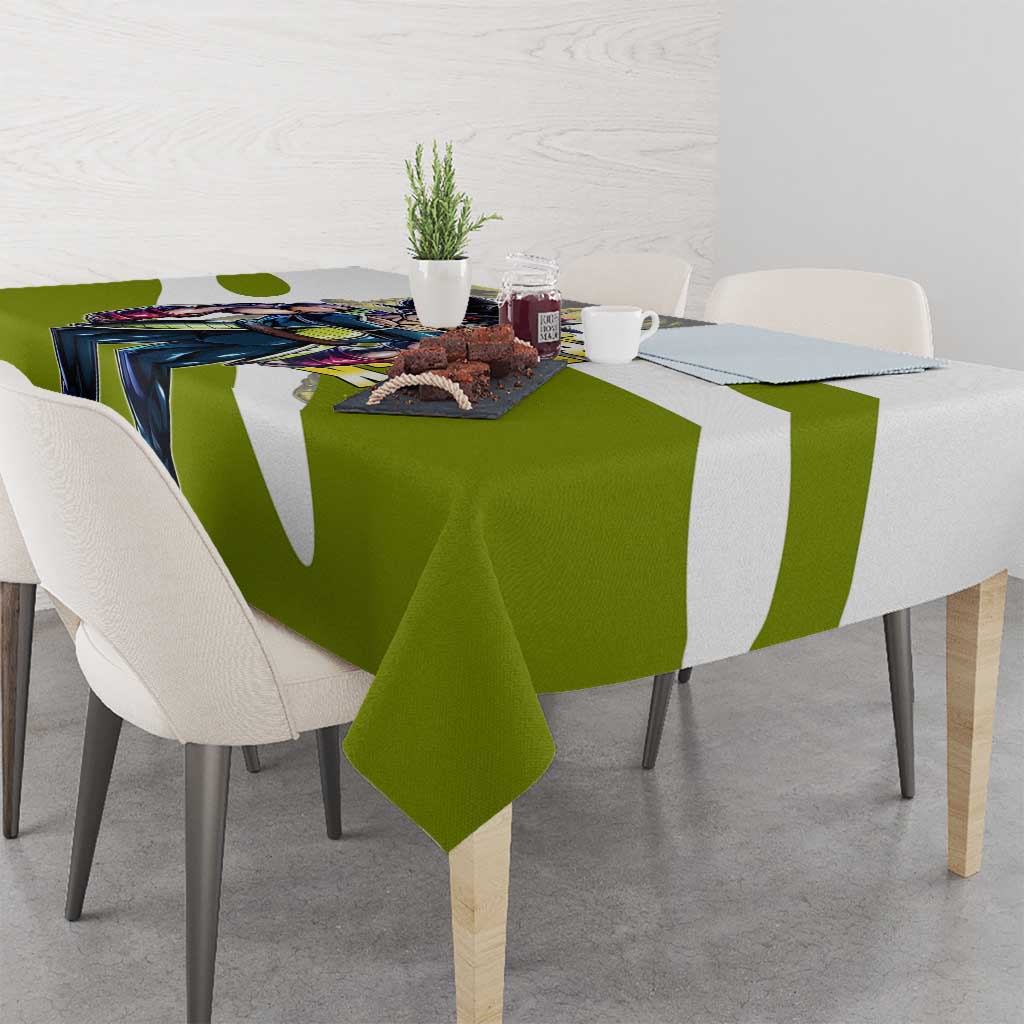 Bardock Saiyan Legacy Tablecloth Classic Anime Battle Style