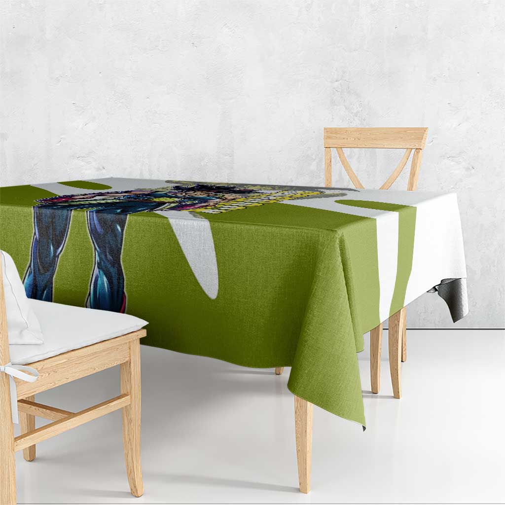 Bardock Saiyan Legacy Tablecloth Classic Anime Battle Style