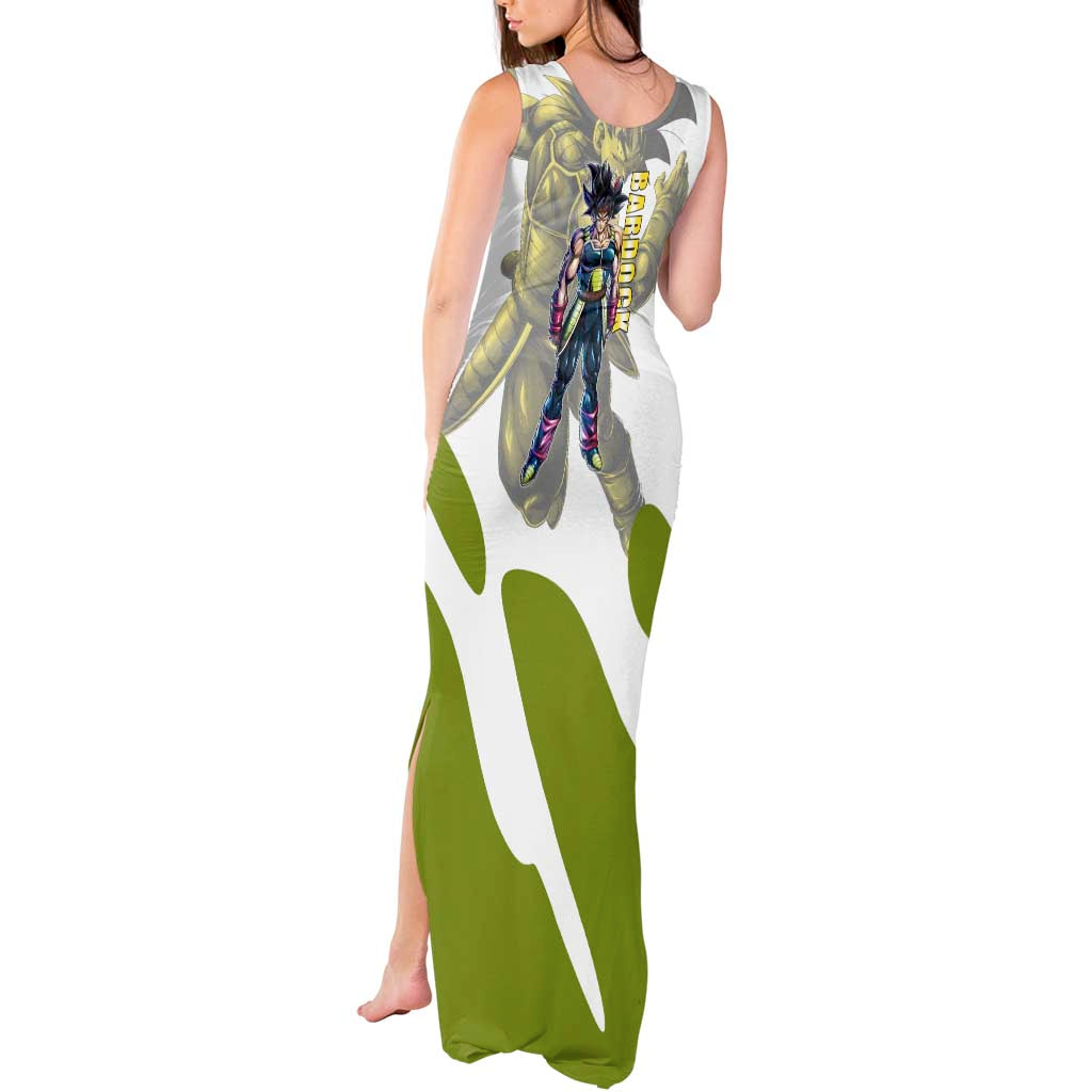 Bardock Saiyan Legacy Tank Maxi Dress Classic Anime Battle Style