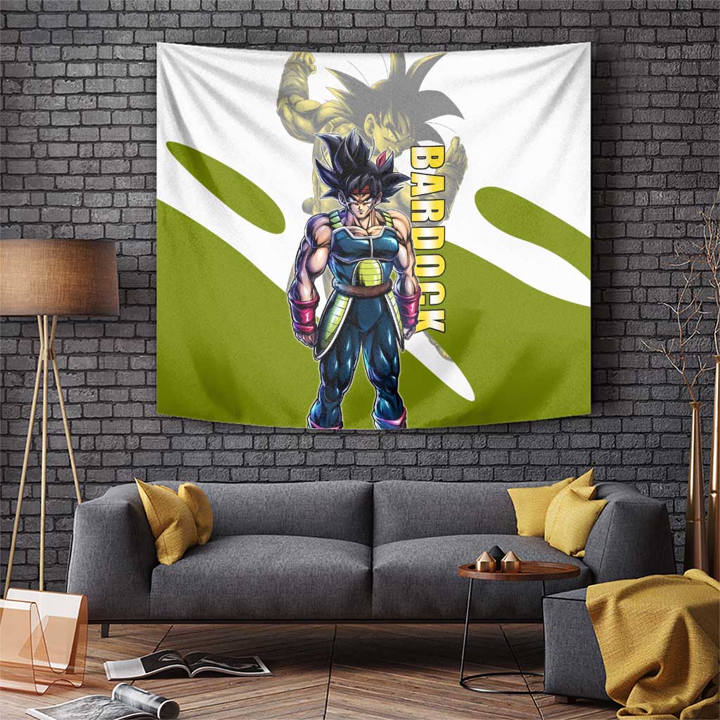 Bardock Saiyan Legacy Tapestry Classic Anime Battle Style