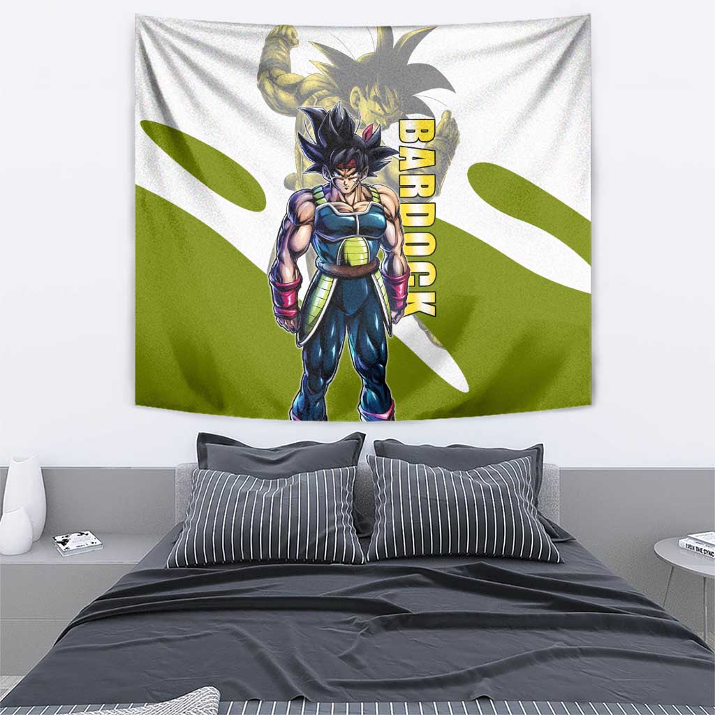 Bardock Saiyan Legacy Tapestry Classic Anime Battle Style