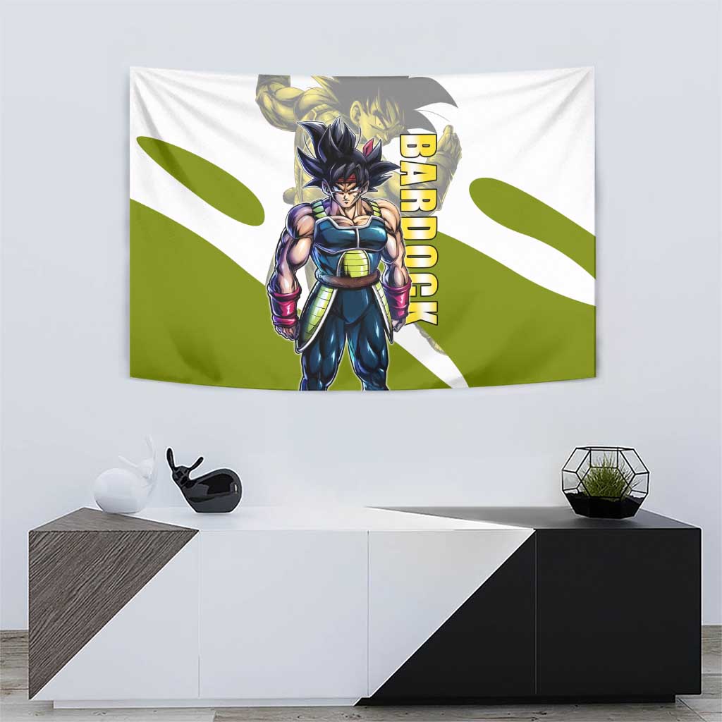 Bardock Saiyan Legacy Tapestry Classic Anime Battle Style