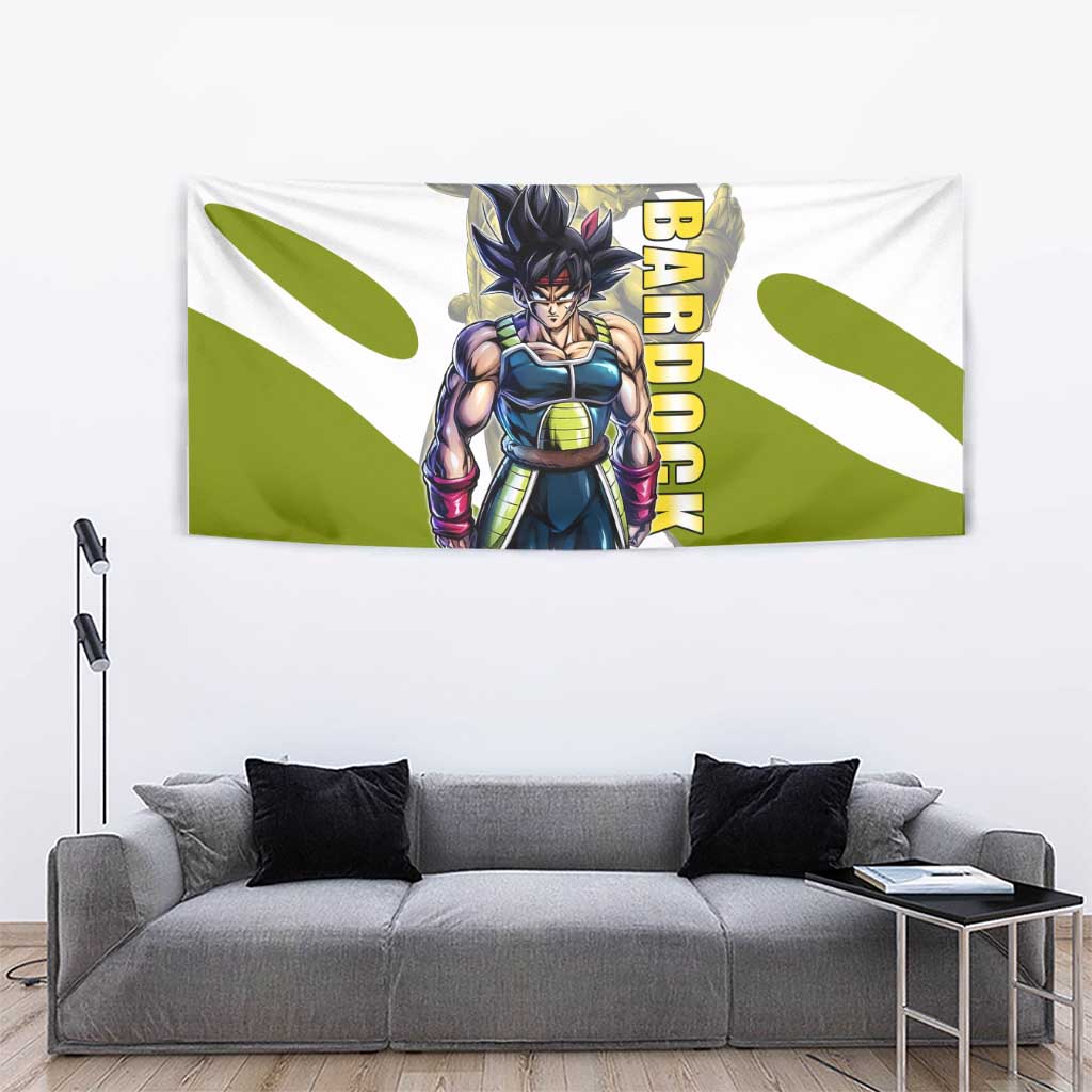 Bardock Saiyan Legacy Tapestry Classic Anime Battle Style