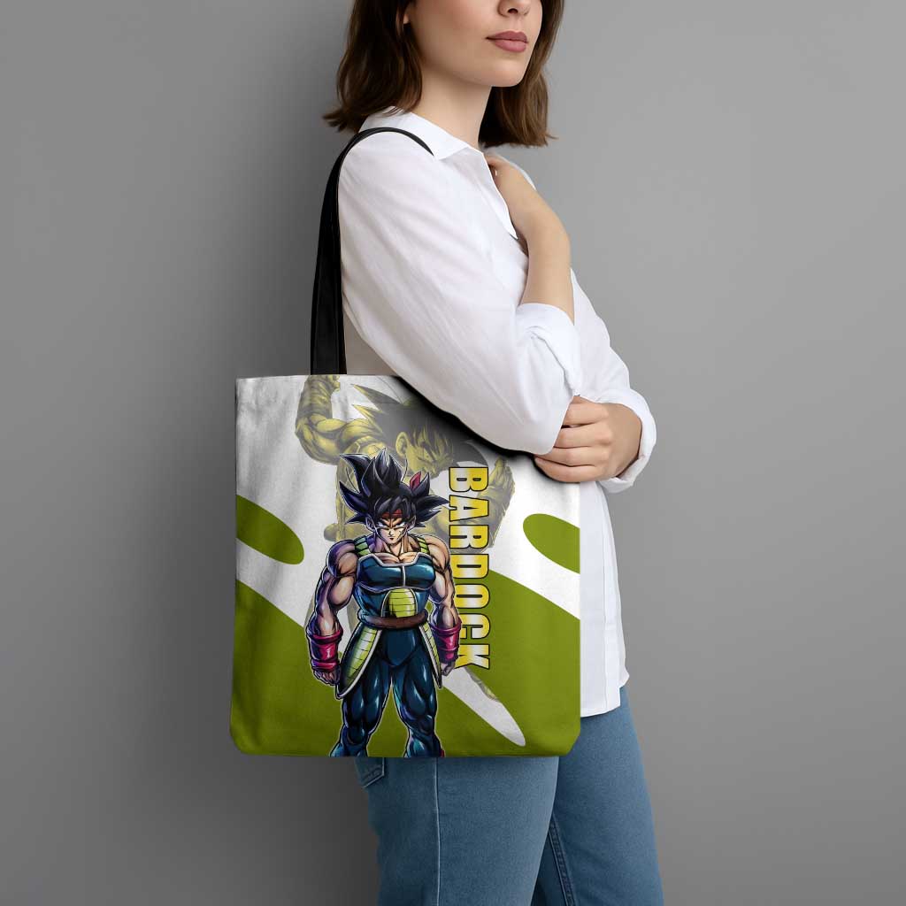 Bardock Saiyan Legacy Tote Bag Classic Anime Battle Style