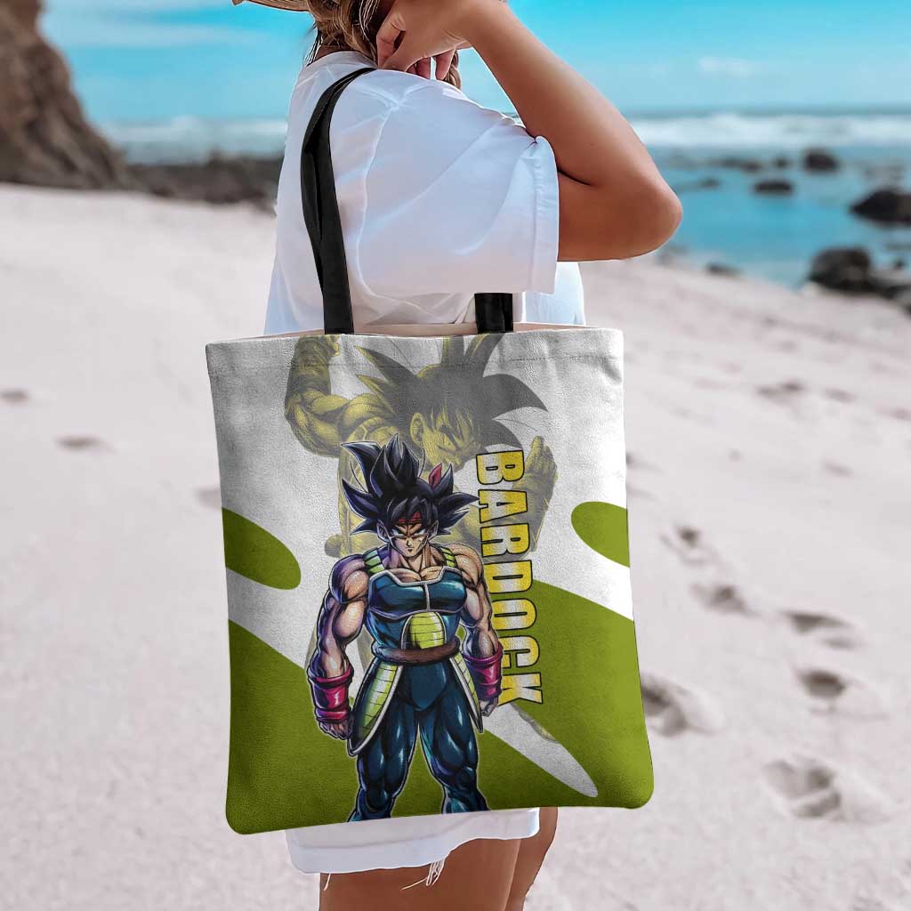 Bardock Saiyan Legacy Tote Bag Classic Anime Battle Style