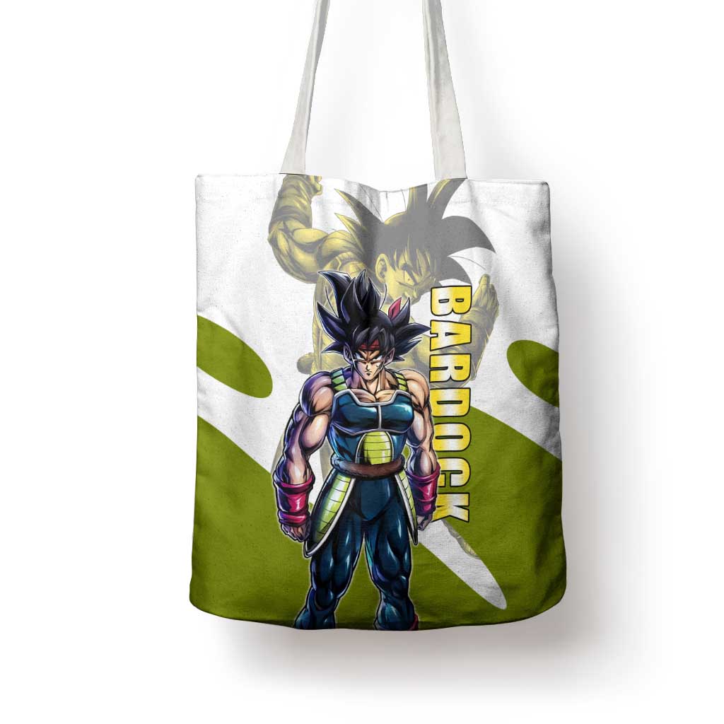 Bardock Saiyan Legacy Tote Bag Classic Anime Battle Style