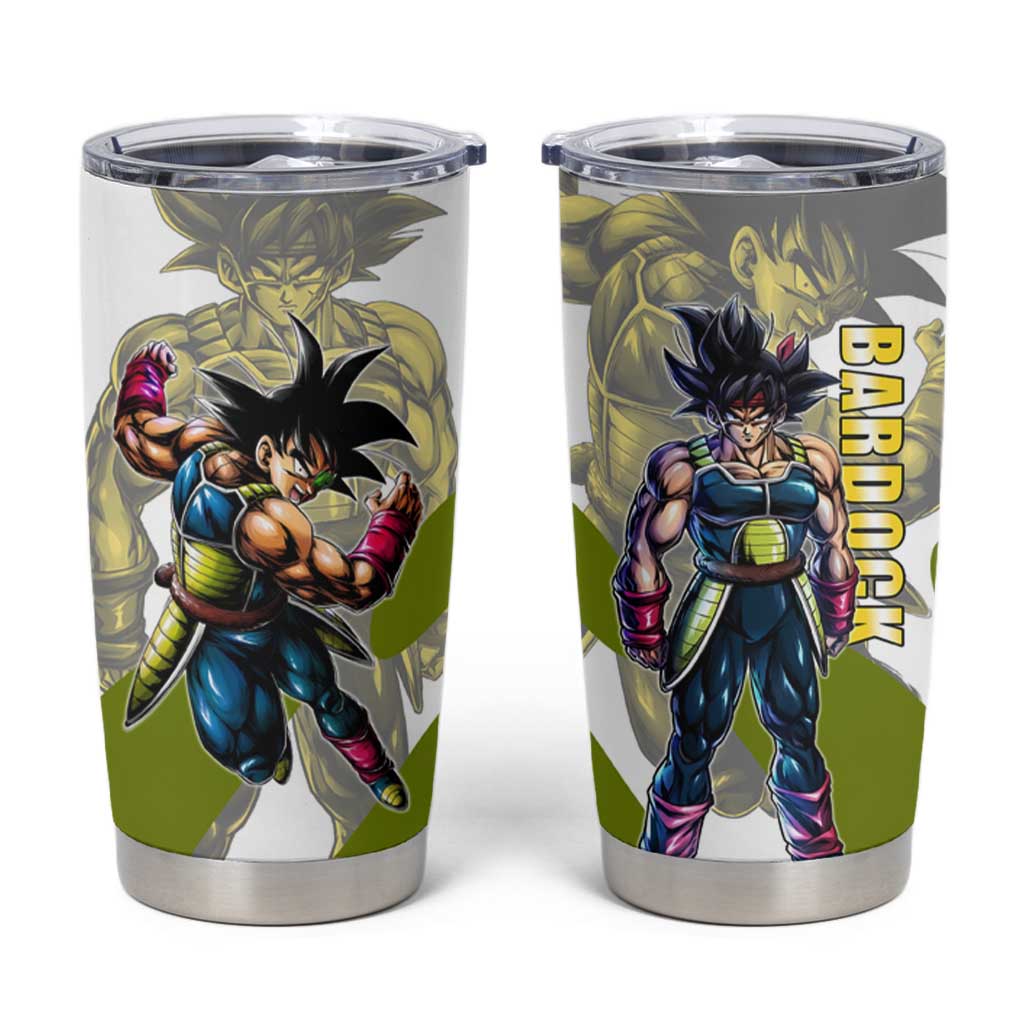 Bardock Saiyan Legacy Tumbler Cup Classic Anime Battle Style