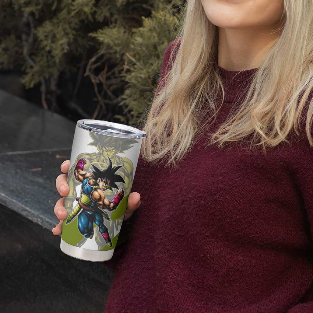 Bardock Saiyan Legacy Tumbler Cup Classic Anime Battle Style