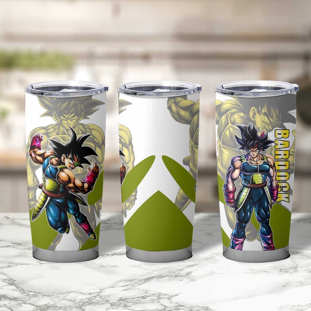 Bardock Saiyan Legacy Tumbler Cup Classic Anime Battle Style