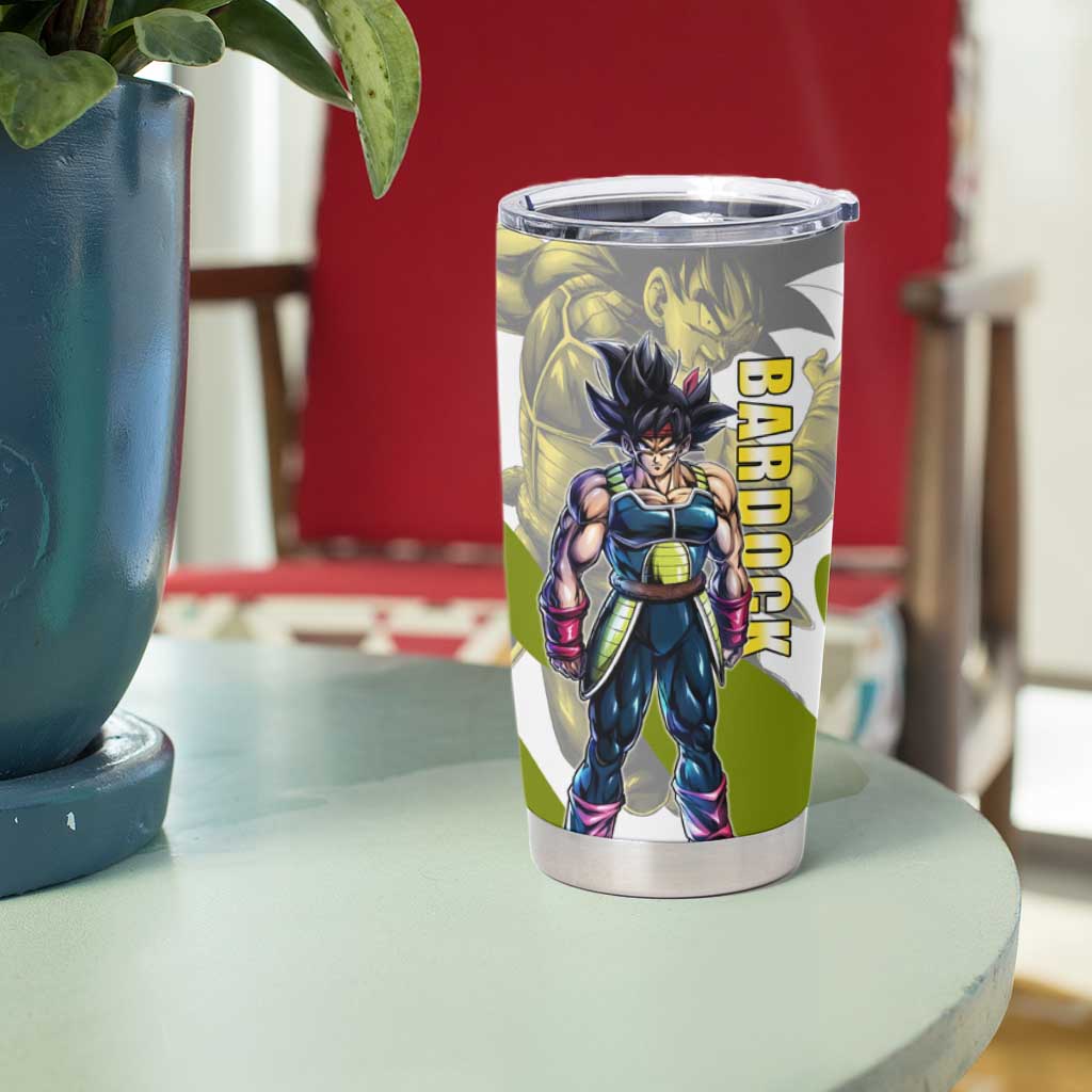 Bardock Saiyan Legacy Tumbler Cup Classic Anime Battle Style