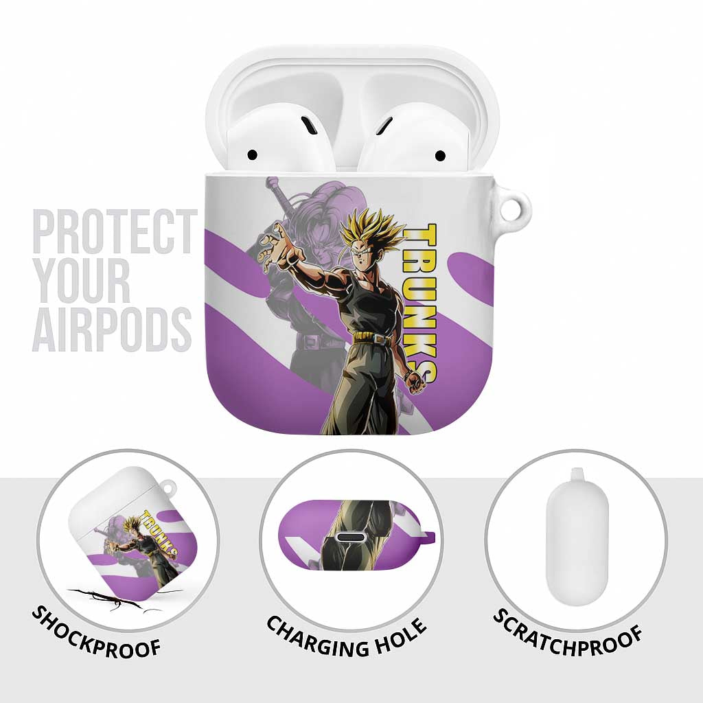 Trunks Time Warrior AirPods Case Dynamic Anime Sword Style