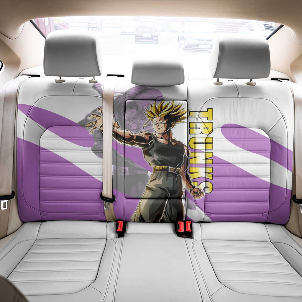 Trunks Time Warrior Back Car Seat Cover Dynamic Anime Sword Style