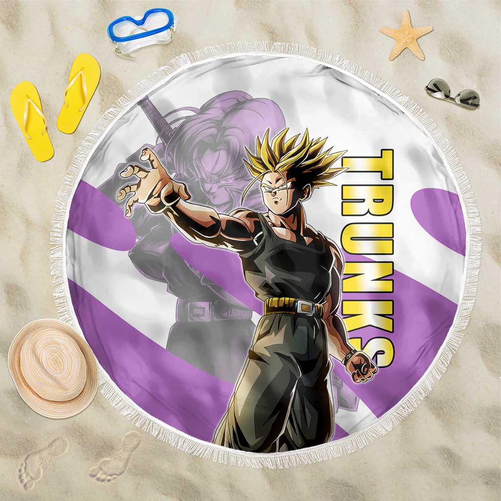 Trunks Time Warrior Beach Blanket Dynamic Anime Sword Style