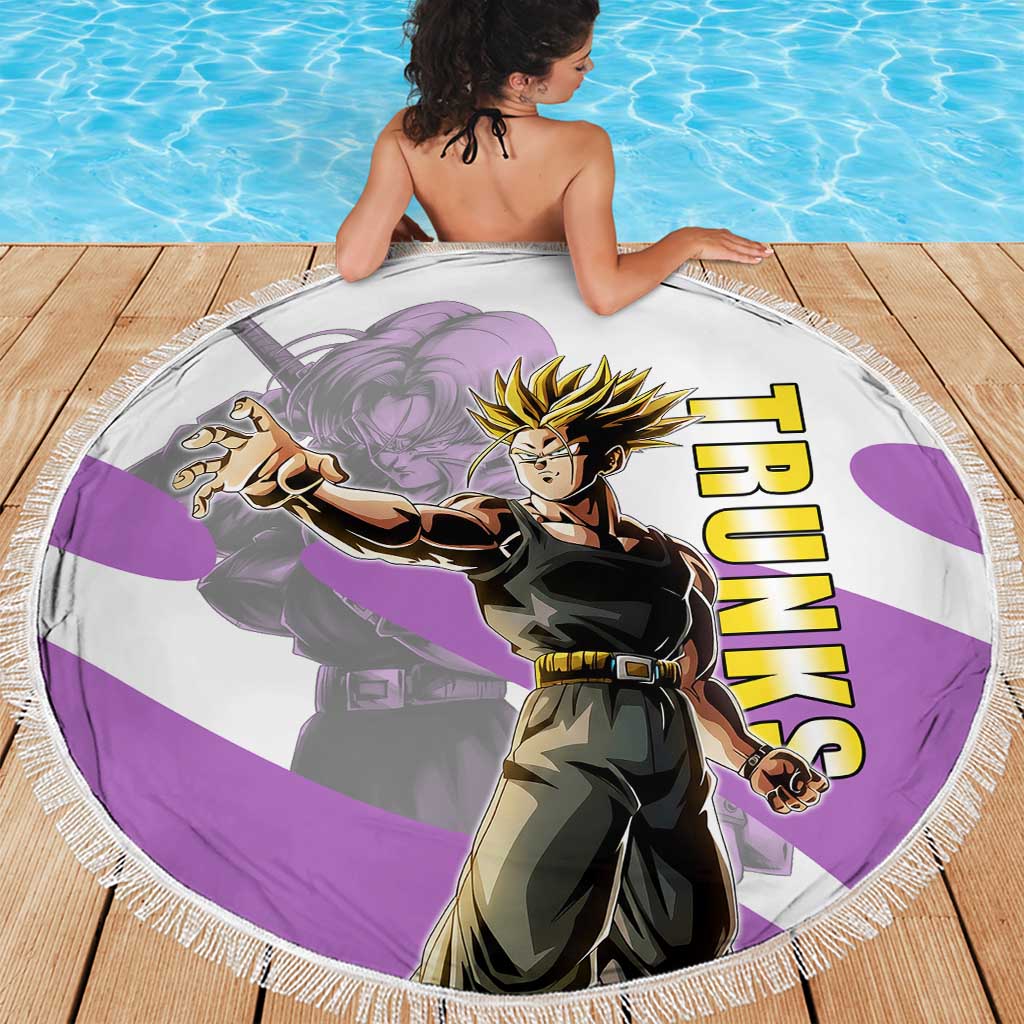 Trunks Time Warrior Beach Blanket Dynamic Anime Sword Style