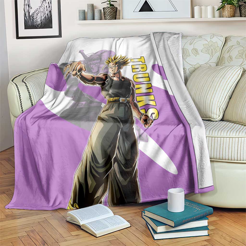 Trunks Time Warrior Blanket Dynamic Anime Sword Style