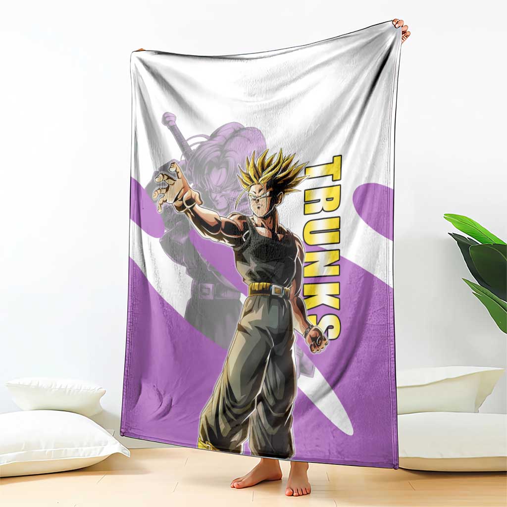 Trunks Time Warrior Blanket Dynamic Anime Sword Style