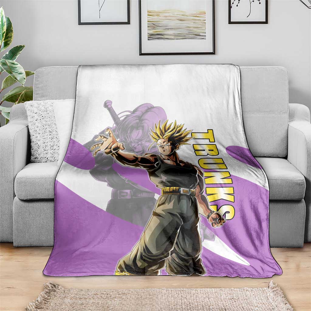 Trunks Time Warrior Blanket Dynamic Anime Sword Style