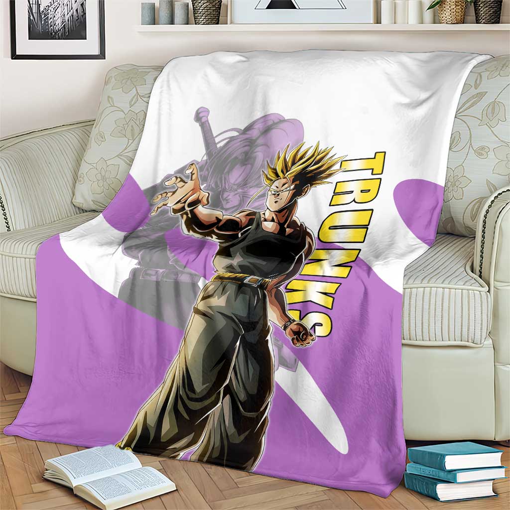 Trunks Time Warrior Blanket Dynamic Anime Sword Style