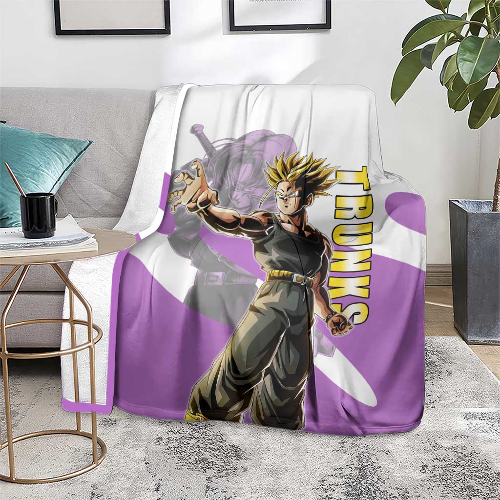 Trunks Time Warrior Blanket Dynamic Anime Sword Style