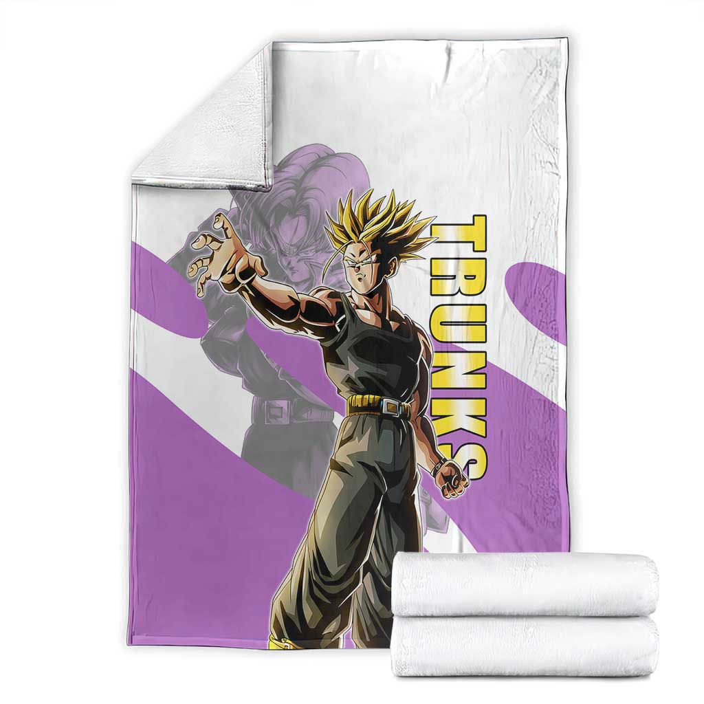 Trunks Time Warrior Blanket Dynamic Anime Sword Style