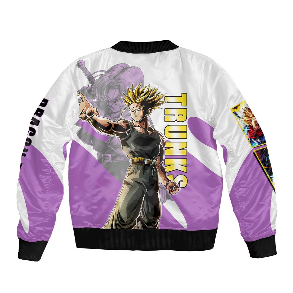 Trunks Time Warrior Bomber Jacket Dynamic Anime Sword Style