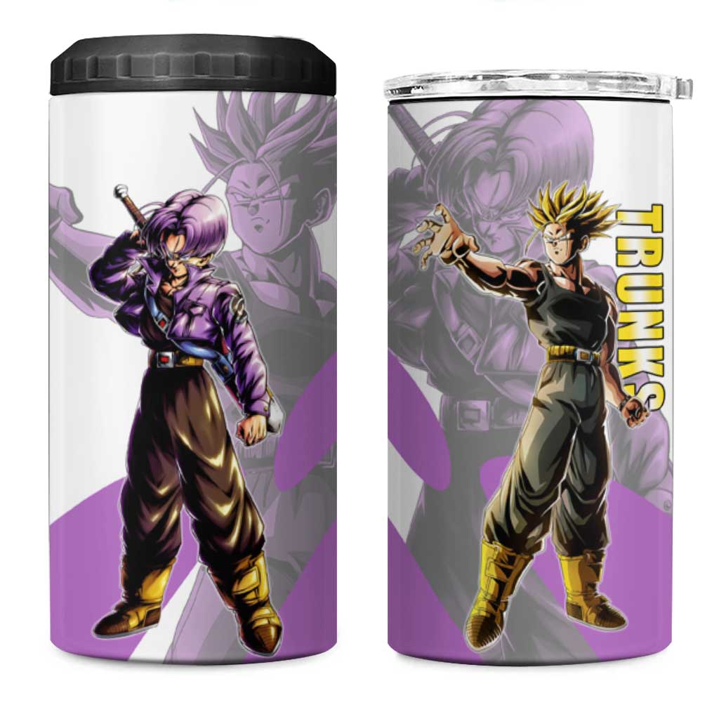 Trunks Time Warrior 4 in 1 Can Cooler Tumbler Dynamic Anime Sword Style