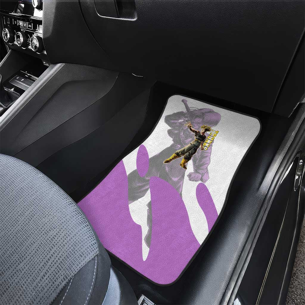 Trunks Time Warrior Car Mats Dynamic Anime Sword Style