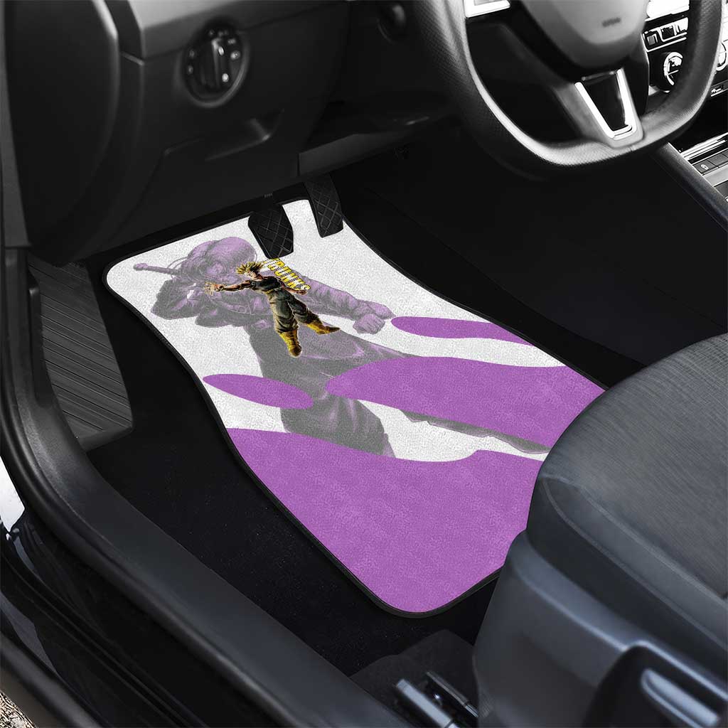 Trunks Time Warrior Car Mats Dynamic Anime Sword Style