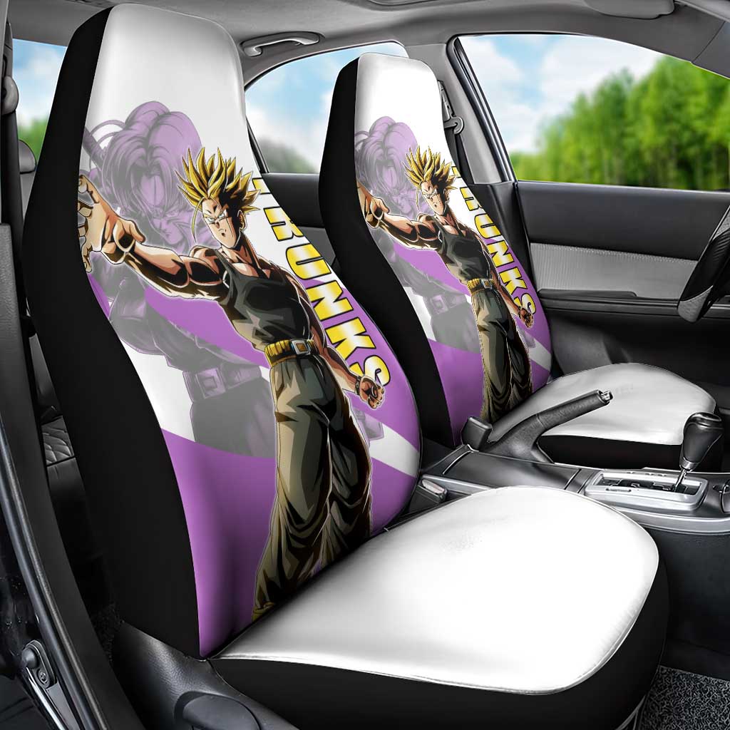 Trunks Time Warrior Car Seat Cover Dynamic Anime Sword Style
