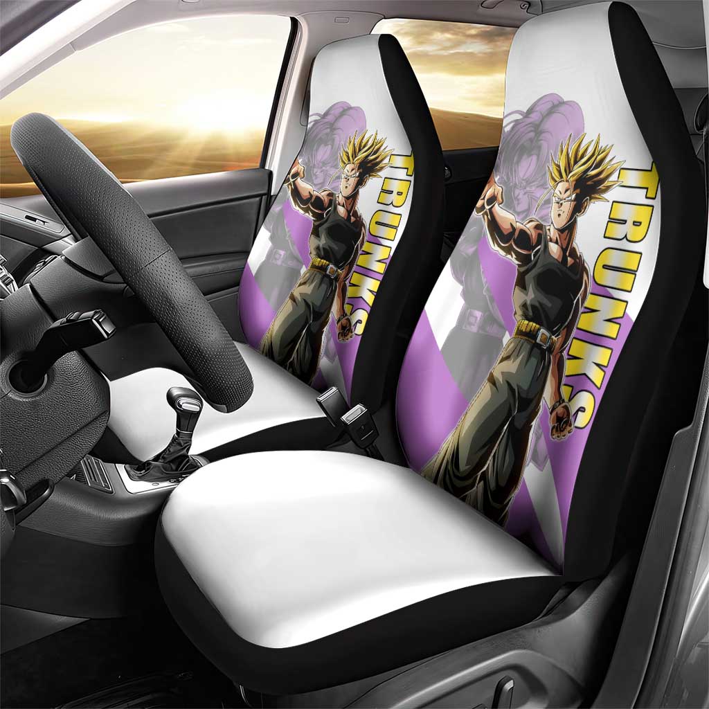 Trunks Time Warrior Car Seat Cover Dynamic Anime Sword Style