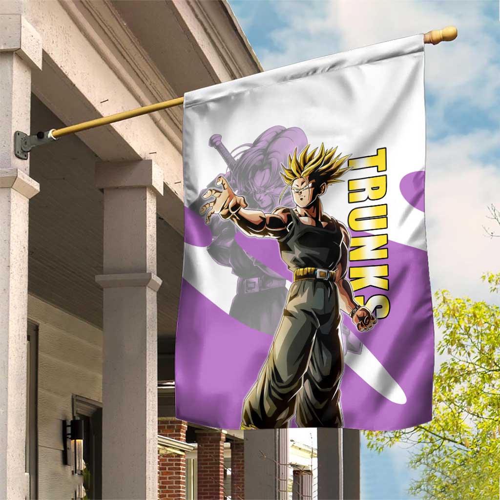 Trunks Time Warrior Garden Flag Dynamic Anime Sword Style
