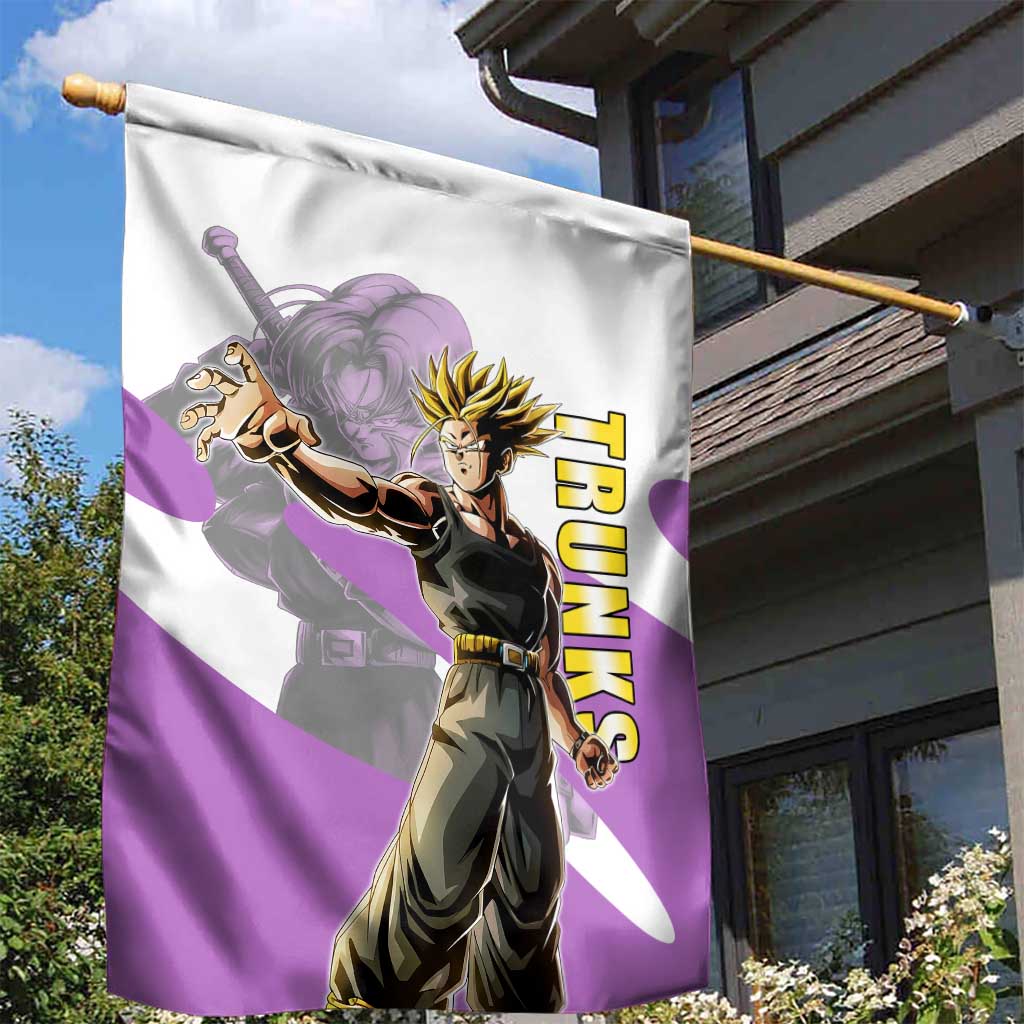 Trunks Time Warrior Garden Flag Dynamic Anime Sword Style