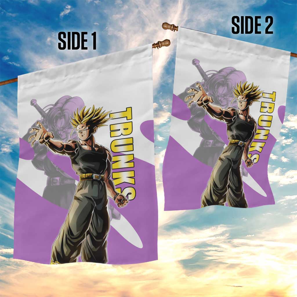Trunks Time Warrior Garden Flag Dynamic Anime Sword Style