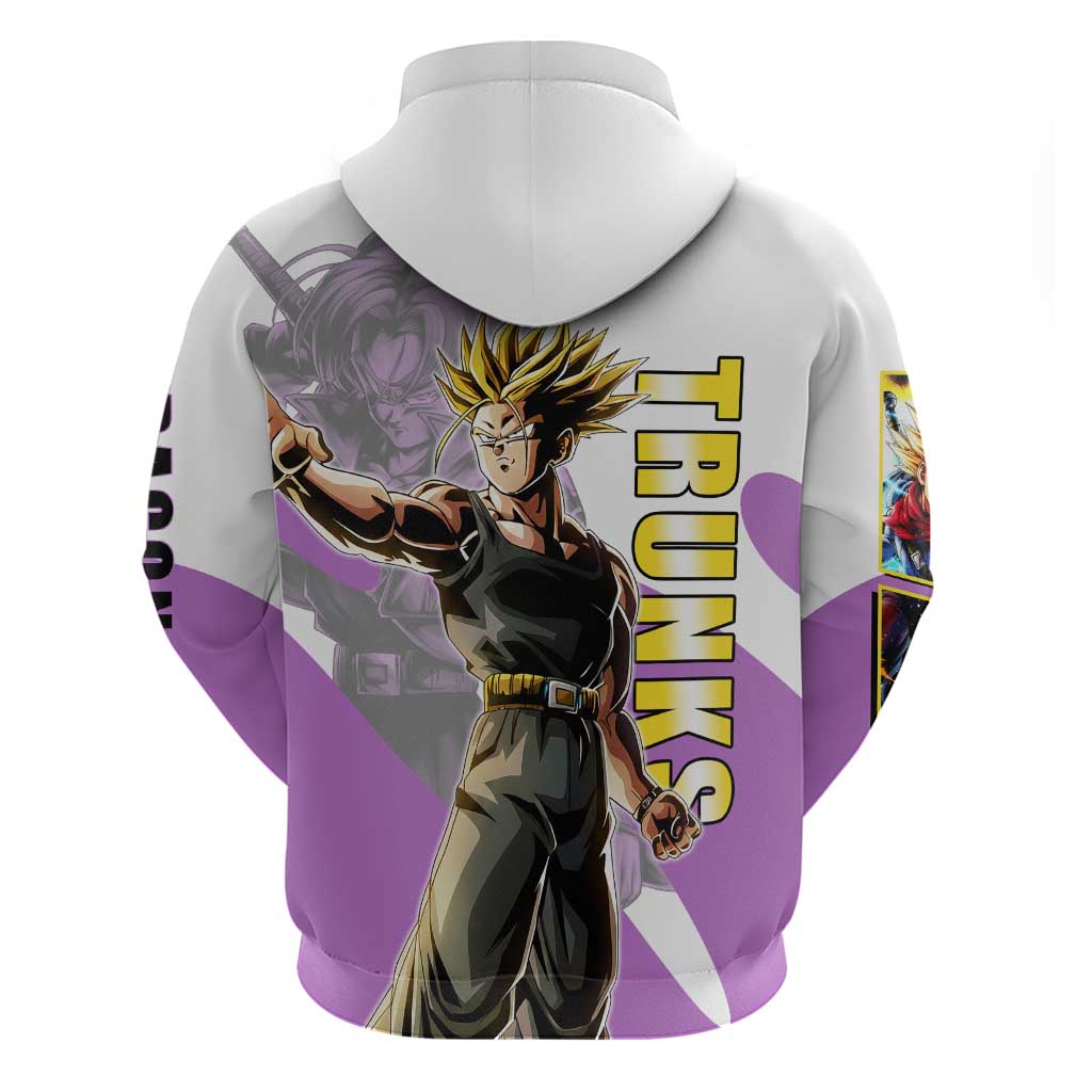 Trunks Time Warrior Hoodie Dynamic Anime Sword Style