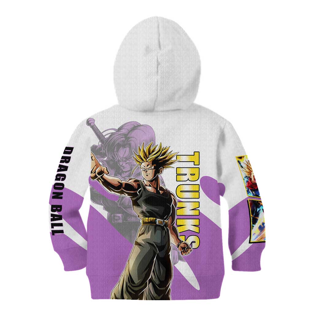 Trunks Time Warrior Kid Hoodie Dynamic Anime Sword Style