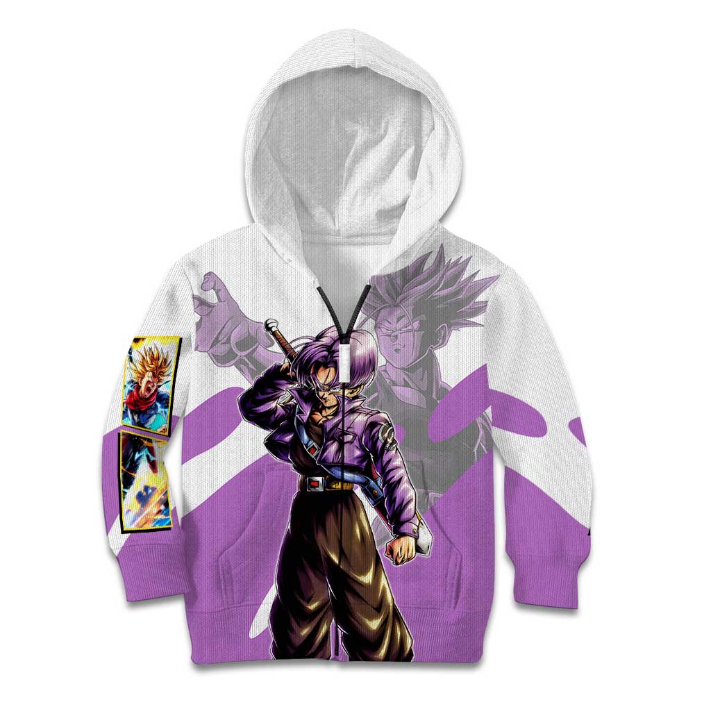 Trunks Time Warrior Kid Hoodie Dynamic Anime Sword Style