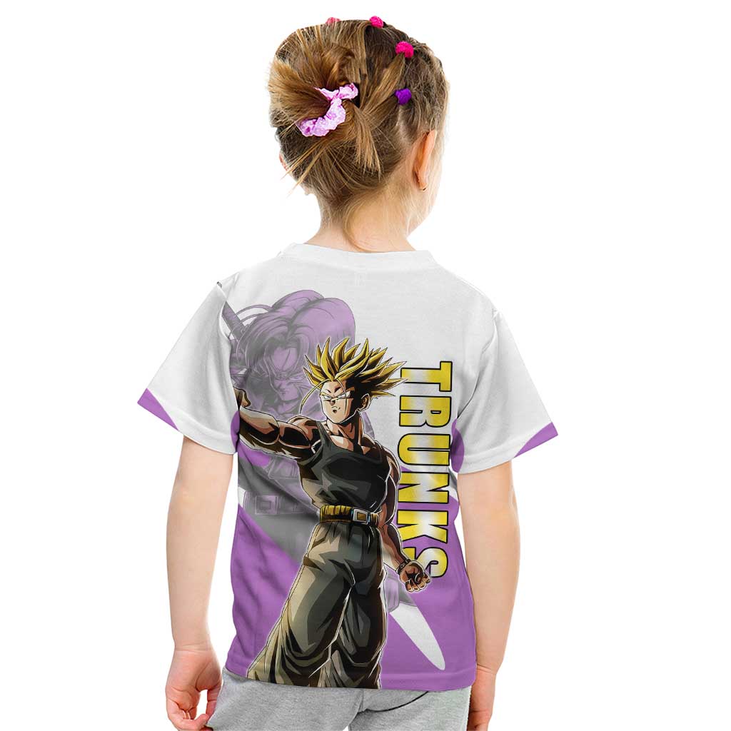 Trunks Time Warrior Kid T Shirt Dynamic Anime Sword Style