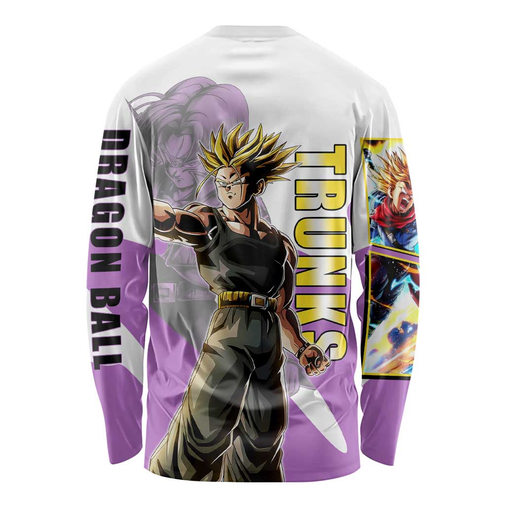 Trunks Time Warrior Long Sleeve Shirt Dynamic Anime Sword Style