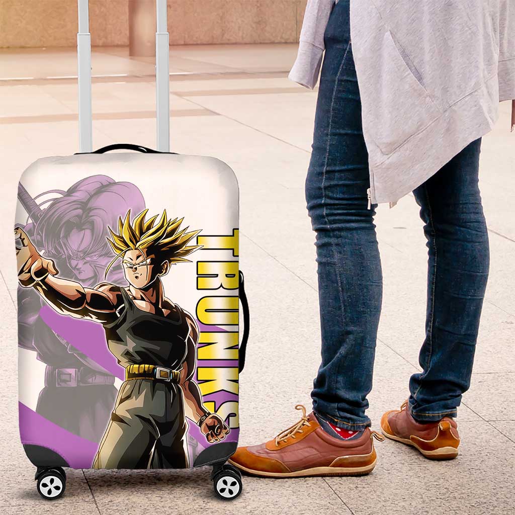 Trunks Time Warrior Luggage Cover Dynamic Anime Sword Style