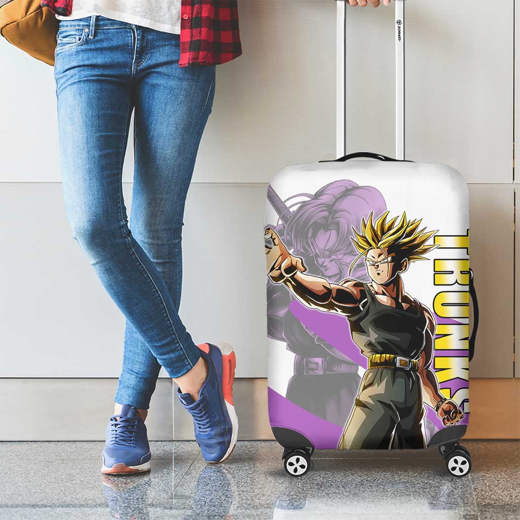 Trunks Time Warrior Luggage Cover Dynamic Anime Sword Style