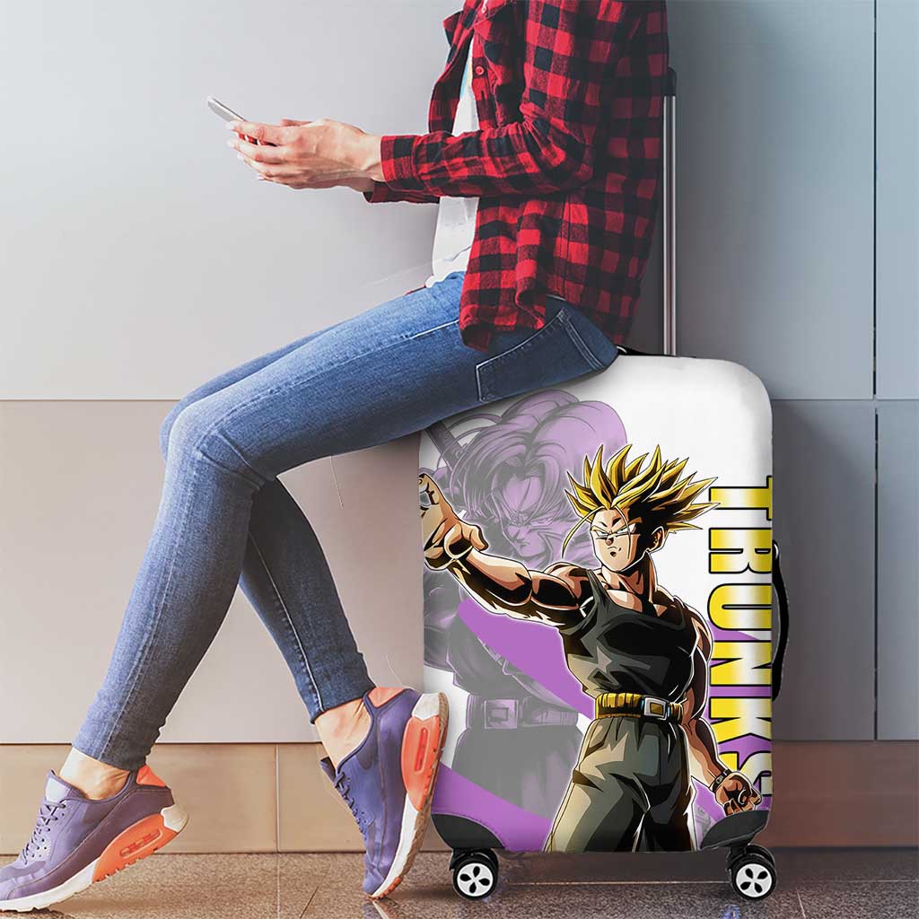 Trunks Time Warrior Luggage Cover Dynamic Anime Sword Style