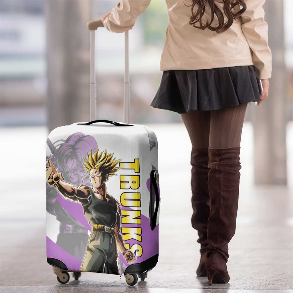 Trunks Time Warrior Luggage Cover Dynamic Anime Sword Style
