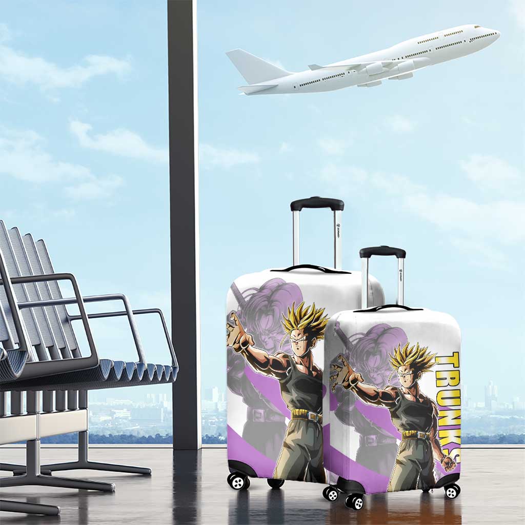 Trunks Time Warrior Luggage Cover Dynamic Anime Sword Style