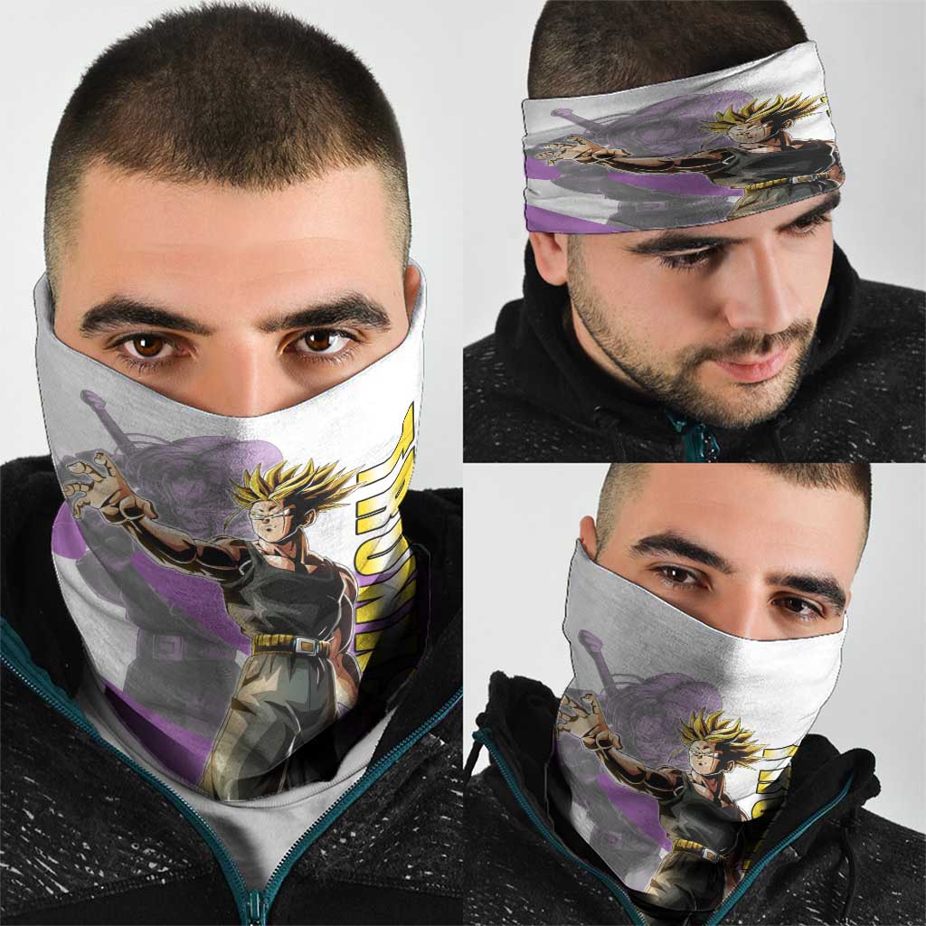 Trunks Time Warrior Neck Gaiter Dynamic Anime Sword Style