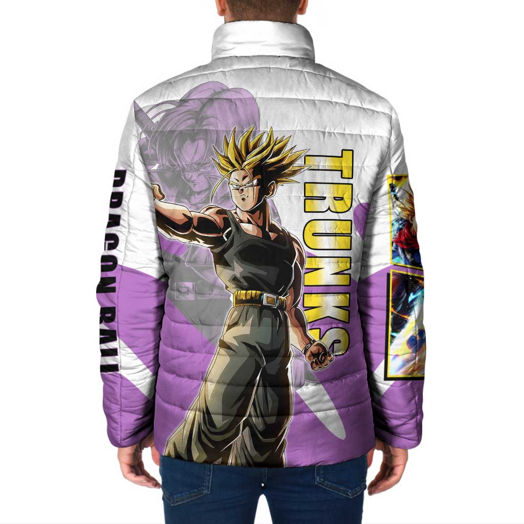 Trunks Time Warrior Padded Jacket Dynamic Anime Sword Style