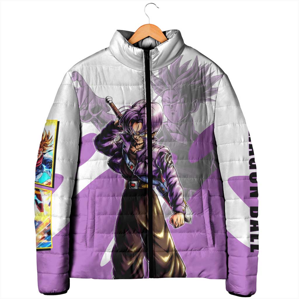 Trunks Time Warrior Padded Jacket Dynamic Anime Sword Style