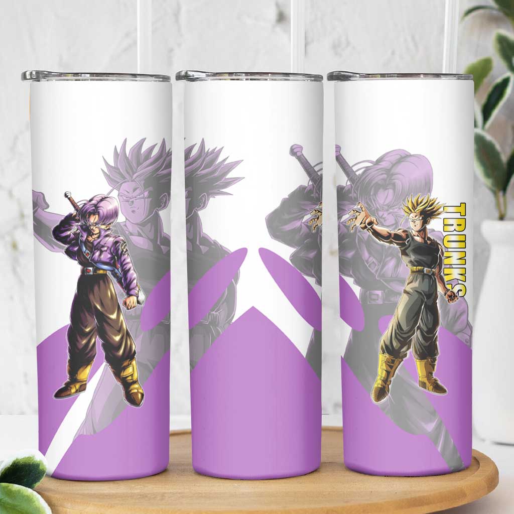 Trunks Time Warrior Skinny Tumbler Dynamic Anime Sword Style