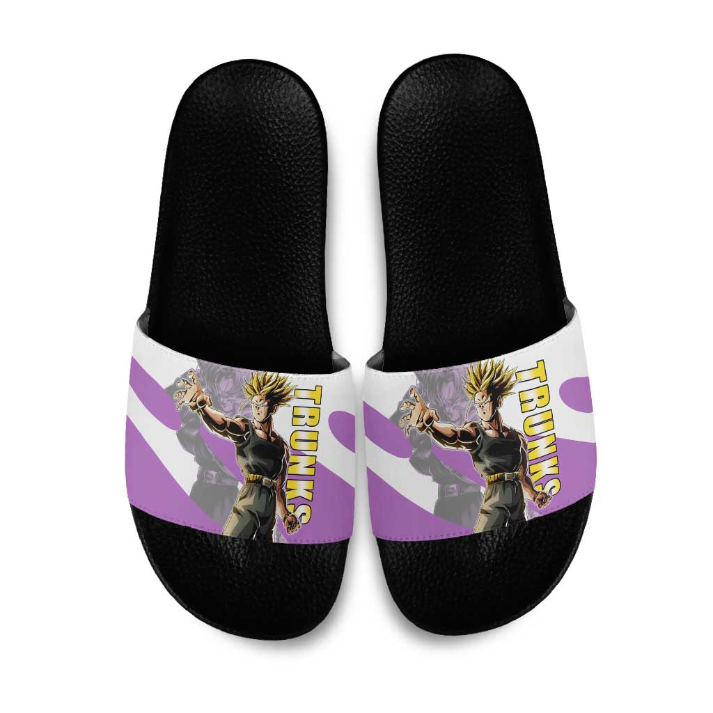 Trunks Time Warrior Slide Sandals Dynamic Anime Sword Style