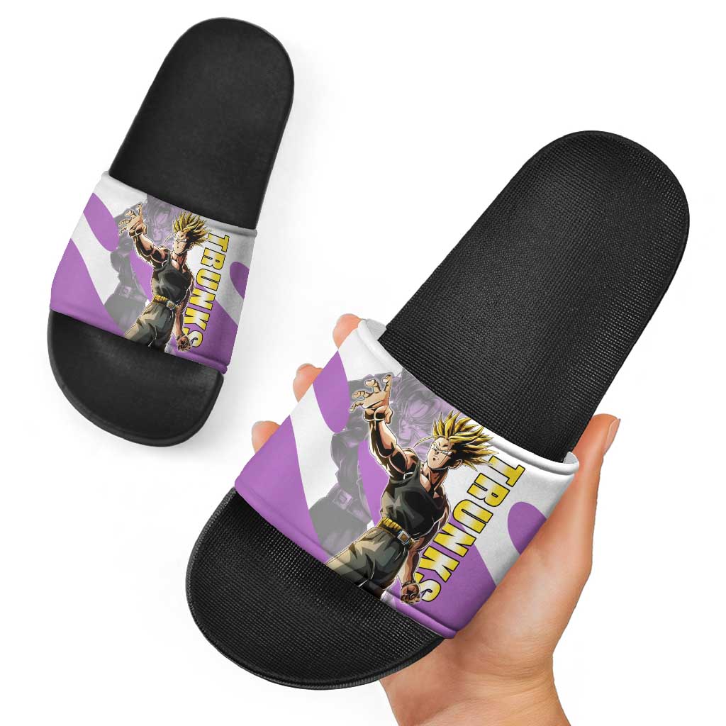 Trunks Time Warrior Slide Sandals Dynamic Anime Sword Style